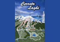 Cerreto Laghi piste map